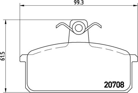 Magneti Marelli 363700423018 - Jarrupala, levyjarru inparts.fi