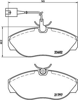 Magneti Marelli 363700423083 - Jarrupala, levyjarru inparts.fi