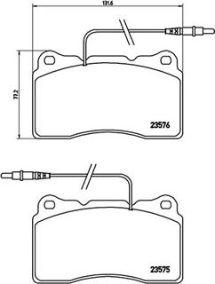 Magneti Marelli 363700423082 - Jarrupala, levyjarru inparts.fi