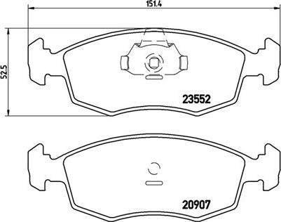 Magneti Marelli 363700423079 - Jarrupala, levyjarru inparts.fi