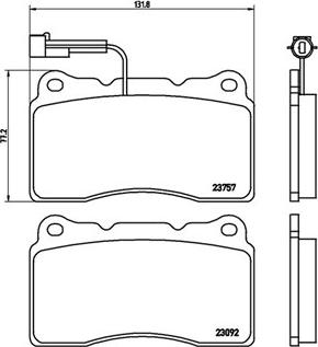 Magneti Marelli 363700423115 - Jarrupala, levyjarru inparts.fi