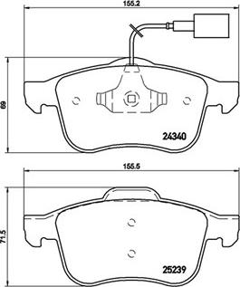 Magneti Marelli 363700423132 - Jarrupala, levyjarru inparts.fi