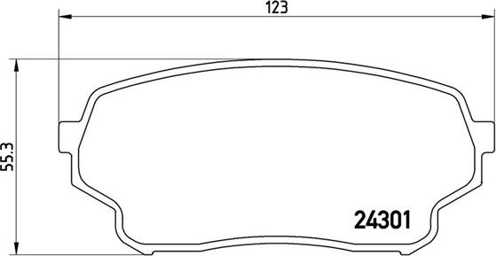 Magneti Marelli 363700479019 - Jarrupala, levyjarru inparts.fi