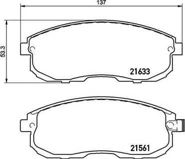 Magneti Marelli 363700479030 - Jarrupala, levyjarru inparts.fi