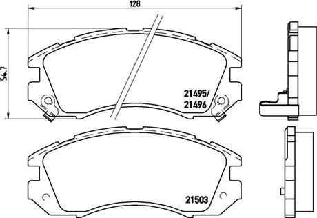 Magneti Marelli 363700478004 - Jarrupala, levyjarru inparts.fi