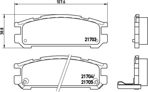 Magneti Marelli 363700478005 - Jarrupala, levyjarru inparts.fi