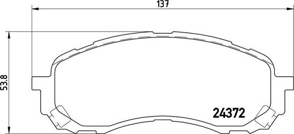 Magneti Marelli 363700478015 - Jarrupala, levyjarru inparts.fi