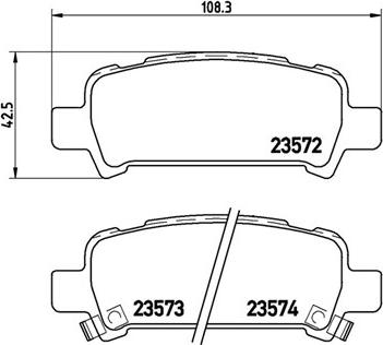 Magneti Marelli 363700478011 - Jarrupala, levyjarru inparts.fi