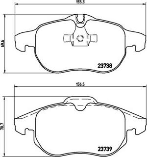 Magneti Marelli 363700559043 - Jarrupala, levyjarru inparts.fi