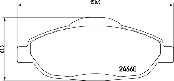 Magneti Marelli 363700561101 - Jarrupala, levyjarru inparts.fi