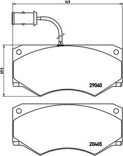 Magneti Marelli 363700506005 - Jarrupala, levyjarru inparts.fi