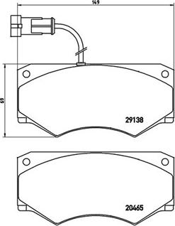 Magneti Marelli 363700506016 - Jarrupala, levyjarru inparts.fi