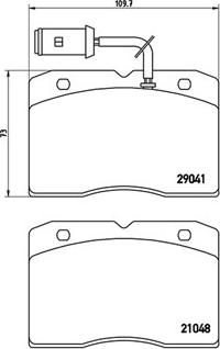 Magneti Marelli 363700506012 - Jarrupala, levyjarru inparts.fi