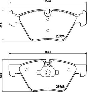 Magneti Marelli 363700506036 - Jarrupala, levyjarru inparts.fi