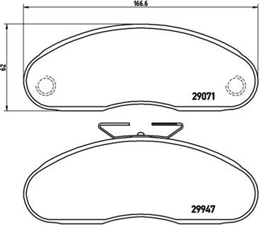 Magneti Marelli 363700507001 - Jarrupala, levyjarru inparts.fi