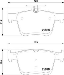 Magneti Marelli 363700585125 - Jarrupala, levyjarru inparts.fi