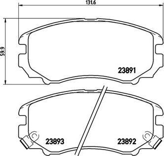 Magneti Marelli 363700530018 - Jarrupala, levyjarru inparts.fi