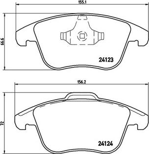 Magneti Marelli 363700524076 - Jarrupala, levyjarru inparts.fi