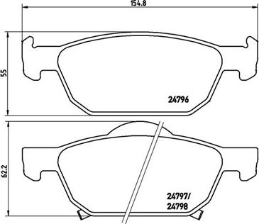 Magneti Marelli 363700528044 - Jarrupala, levyjarru inparts.fi