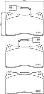 Magneti Marelli 363700523154 - Jarrupala, levyjarru inparts.fi