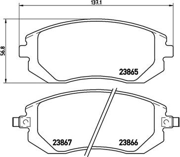 Magneti Marelli 363700578013 - Jarrupala, levyjarru inparts.fi