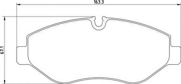 Magneti Marelli 363700036024 - Jarrupala, levyjarru inparts.fi