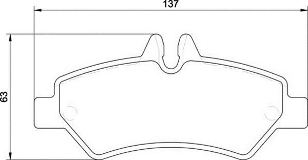 Magneti Marelli 363700033016 - Jarrupala, levyjarru inparts.fi