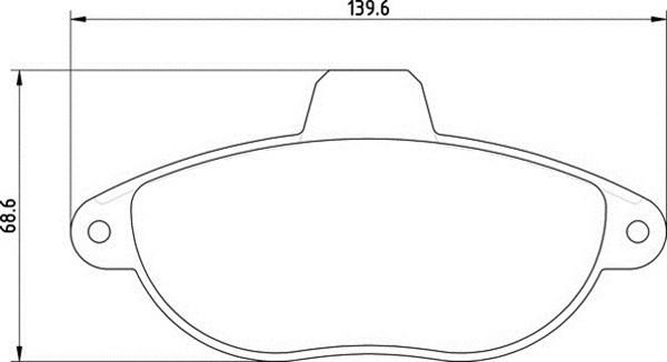 Magneti Marelli 363700209054 - Jarrupala, levyjarru inparts.fi