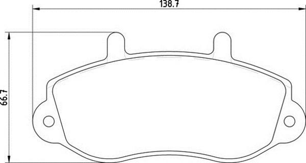 Magneti Marelli 363700209075 - Jarrupala, levyjarru inparts.fi