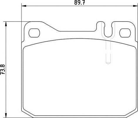 Magneti Marelli 363700204141 - Jarrupala, levyjarru inparts.fi