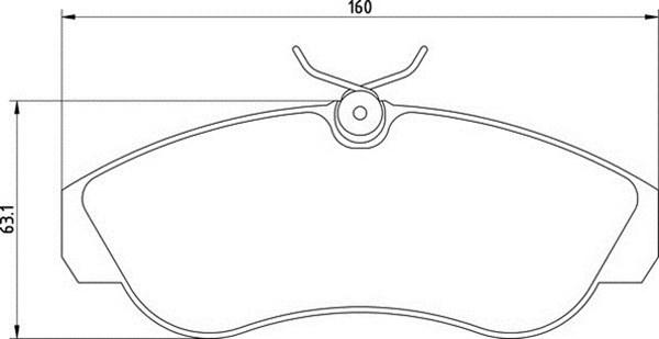 Magneti Marelli 363700205079 - Jarrupala, levyjarru inparts.fi