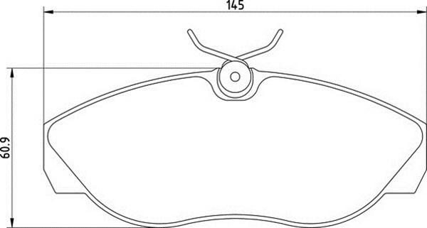 Magneti Marelli 363700205078 - Jarrupala, levyjarru inparts.fi