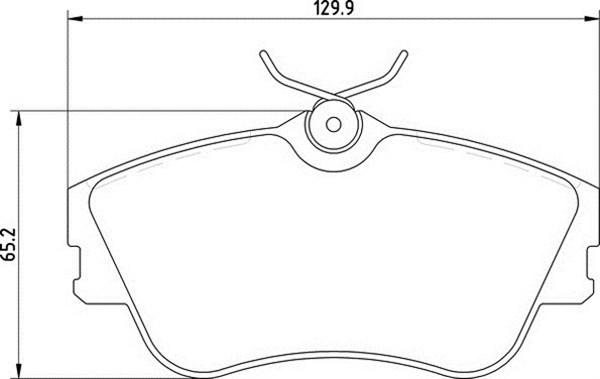 Magneti Marelli 363700205140 - Jarrupala, levyjarru inparts.fi