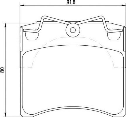 Magneti Marelli 363700205115 - Jarrupala, levyjarru inparts.fi