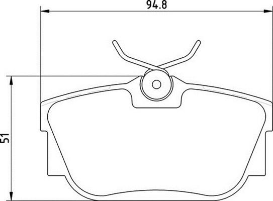 Magneti Marelli 363700205137 - Jarrupala, levyjarru inparts.fi