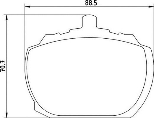 Magneti Marelli 363700200571 - Jarrupala, levyjarru inparts.fi