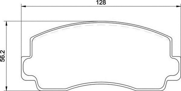 Magneti Marelli 363700200835 - Jarrupala, levyjarru inparts.fi