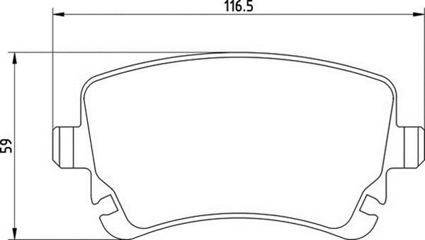 Magneti Marelli 363700201410 - Jarrupala, levyjarru inparts.fi