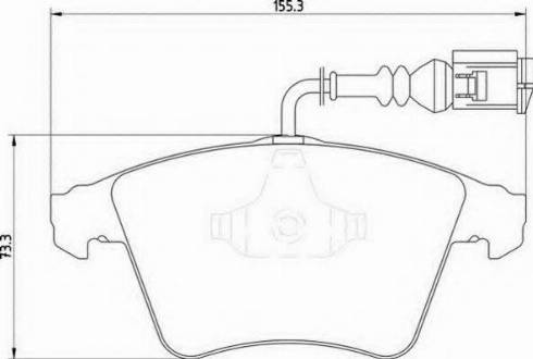 Magneti Marelli 363700201432 - Jarrupala, levyjarru inparts.fi