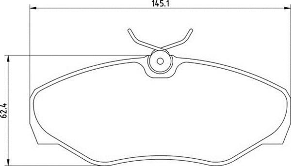 Magneti Marelli 363700201424 - Jarrupala, levyjarru inparts.fi