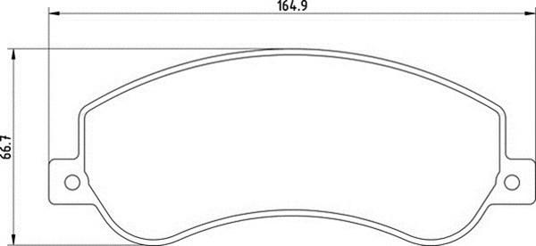 Magneti Marelli 363700201640 - Jarrupala, levyjarru inparts.fi