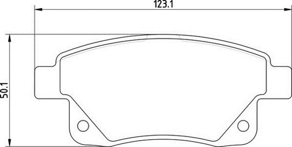 Magneti Marelli 363700201642 - Jarrupala, levyjarru inparts.fi