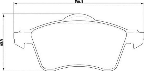 Magneti Marelli 363700201107 - Jarrupala, levyjarru inparts.fi