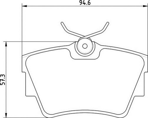 Magneti Marelli 363700201390 - Jarrupala, levyjarru inparts.fi