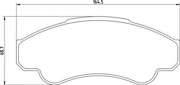 Magneti Marelli 363700201355 - Jarrupala, levyjarru inparts.fi