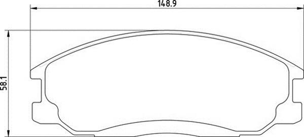 Magneti Marelli 363700201307 - Jarrupala, levyjarru inparts.fi