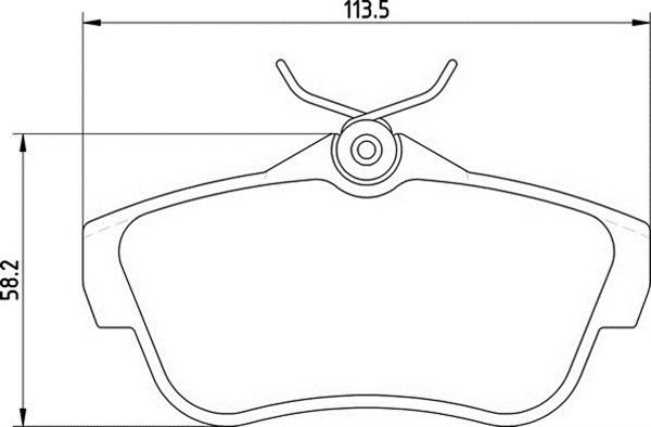 Magneti Marelli 363700201710 - Jarrupala, levyjarru inparts.fi