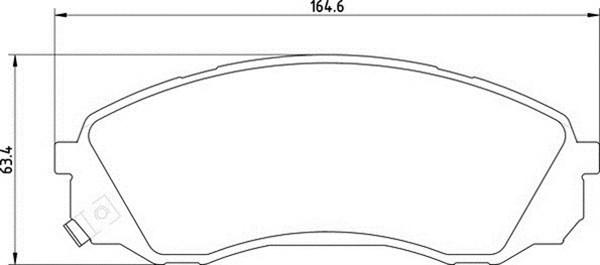 Magneti Marelli 363700201724 - Jarrupala, levyjarru inparts.fi