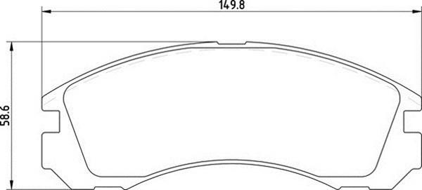 Magneti Marelli 363700203025 - Jarrupala, levyjarru inparts.fi