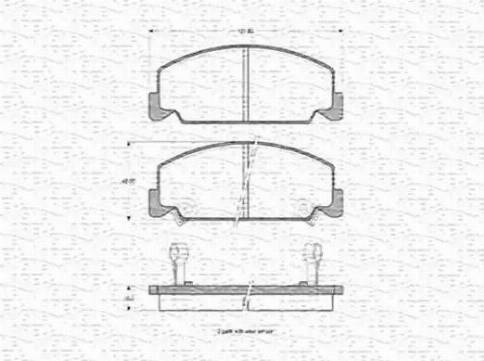 Magneti Marelli 363702160904 - Jarrupala, levyjarru inparts.fi